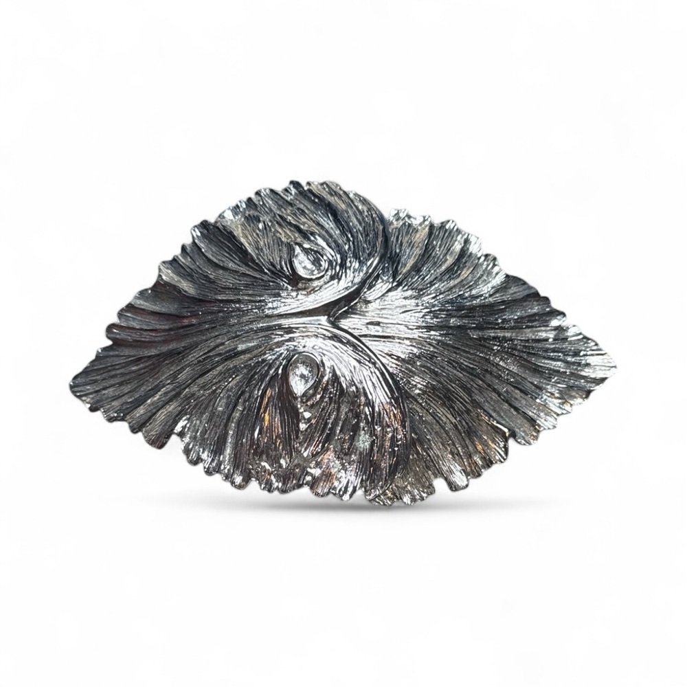 Vintage Mimi Di N Silver Belt Buckle (Stamped 1987)